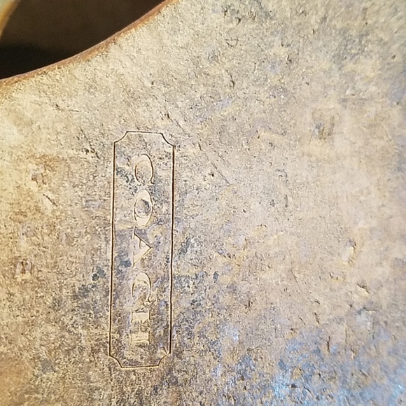 Coach gold metallic wedge sandal - Picture 2 of 5